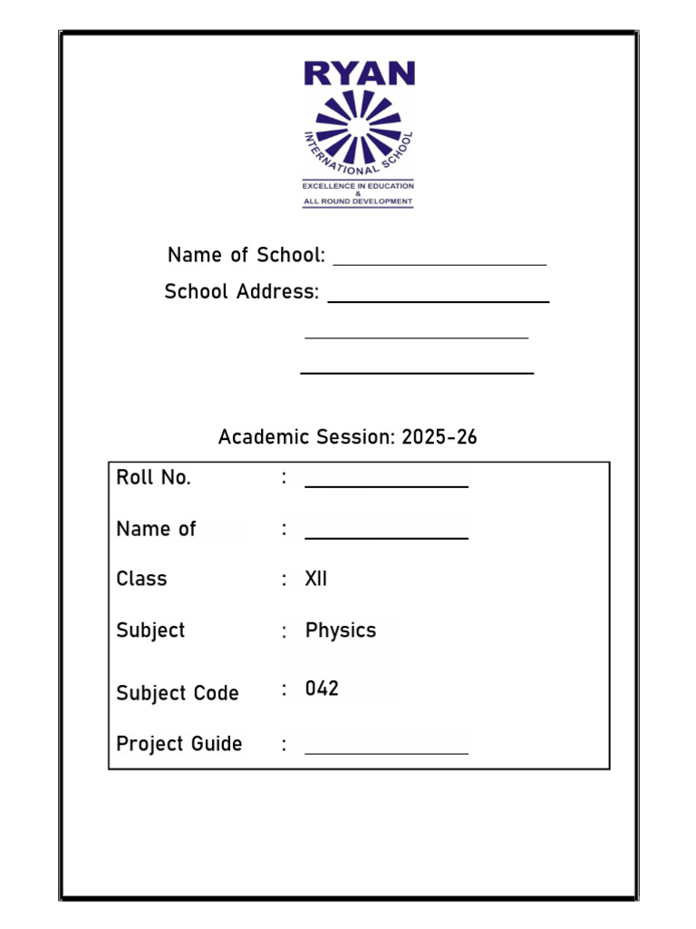 Physics Project File - pdf-02 | PDF