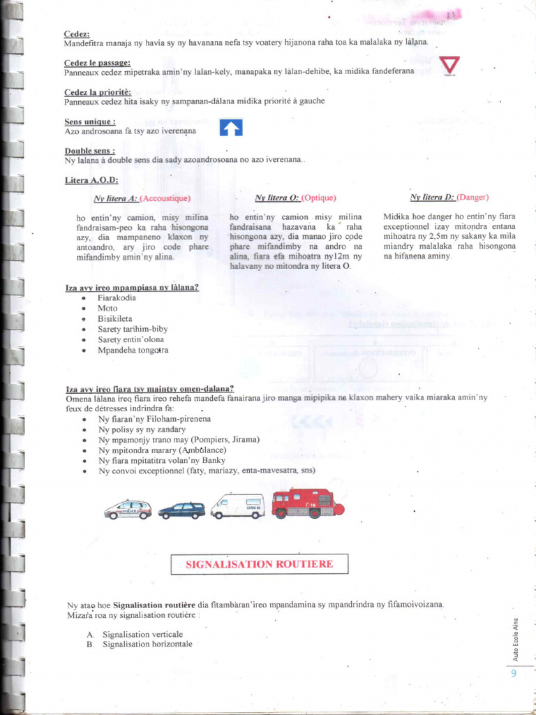 Code de La Route | PDF