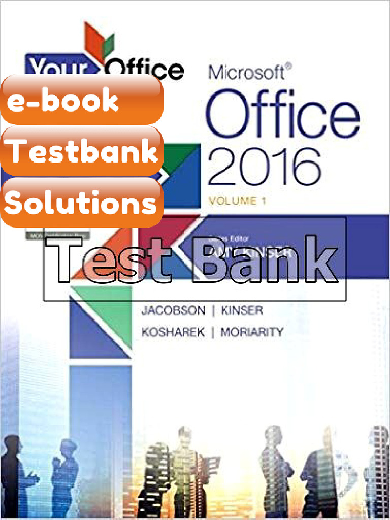 Your Office Microsoft Office 2016 Volume 1 1st Edition Kinser eBook ...
