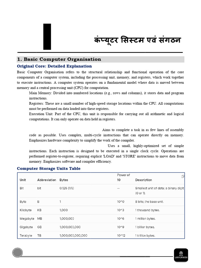 1 Comp Sys and Organisation | PDF | Boolean Algebra | Teaching Mathematics