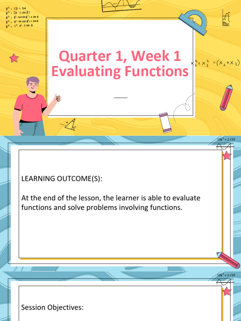 GM Q1 Week1 Evaluating Functions | PDF | Function (Mathematics ...