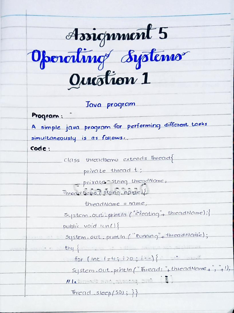 20-CP-56 Os Assign 5 | PDF