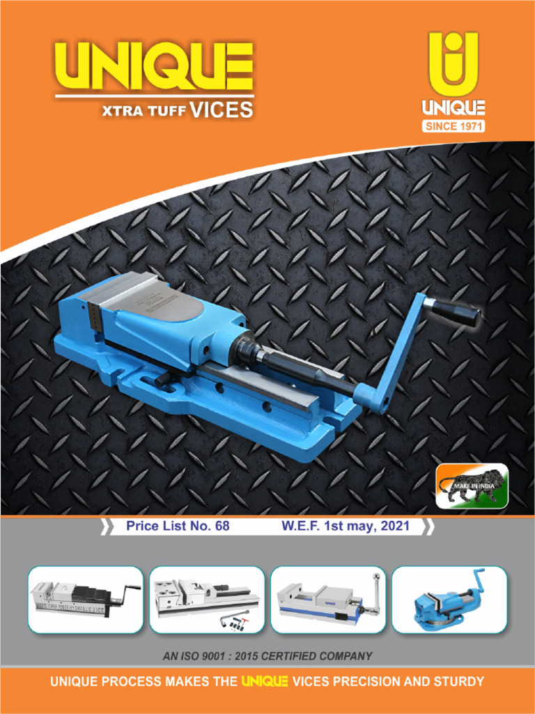 UNIQUE VICE Price List No 68 | PDF