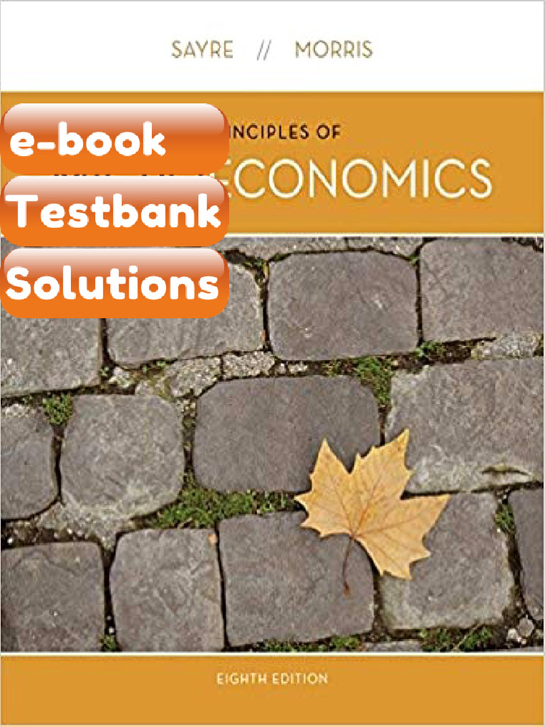 Testbank Principles of Microeconomics 8th Edition Fast Download | PDF ...