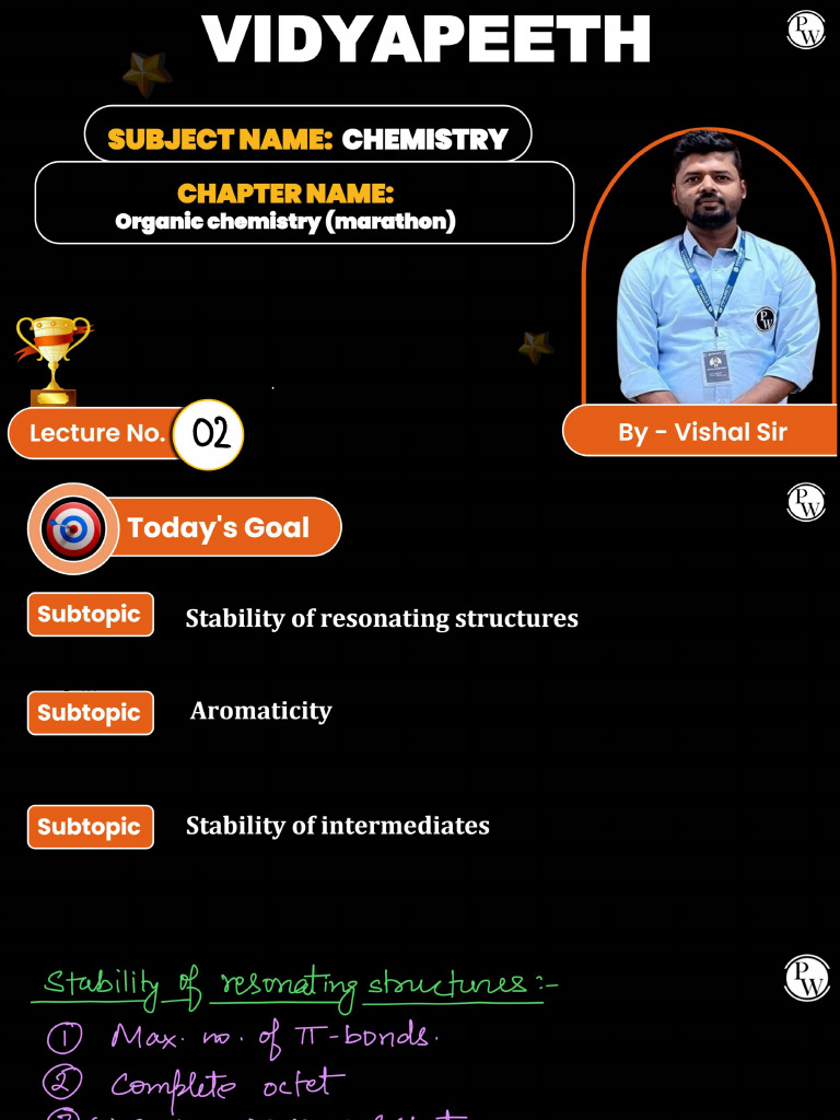 Organic Chemistry - 03 - Class Notes - 58-LJE01EA 2025 | PDF