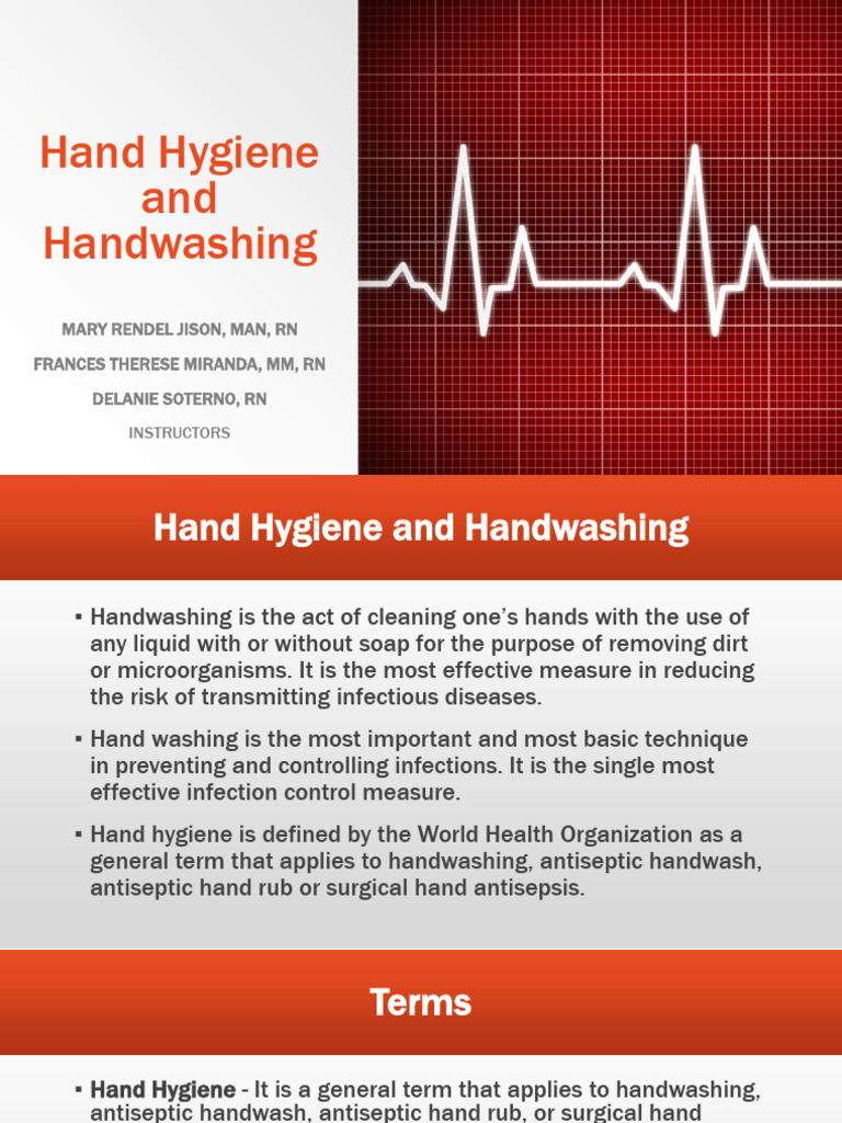 Hand Hygiene and Handwashing | PDF | Hand Washing | Hygiene