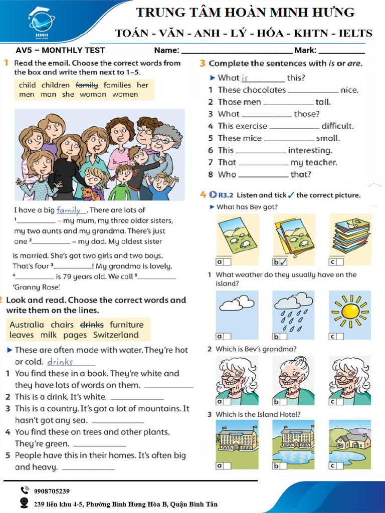 AV5 - Monthly Test - June 2025 | PDF