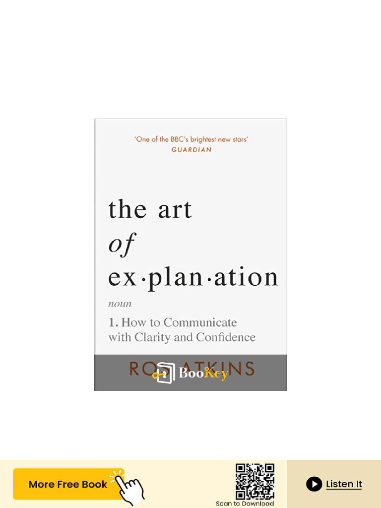 The Art of Explanation PDF | PDF | Communication | Information