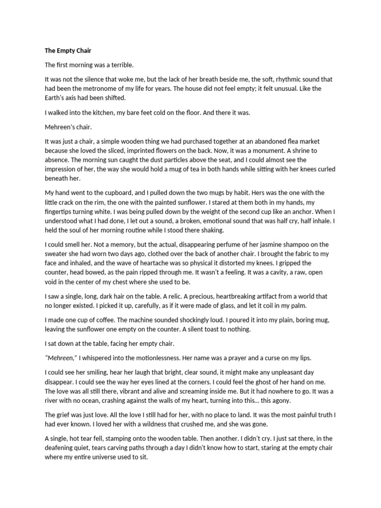 The Empty Chair | PDF