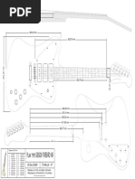 Gibson Explorer Guitar Dimensions Guide | PDF | Home & Garden