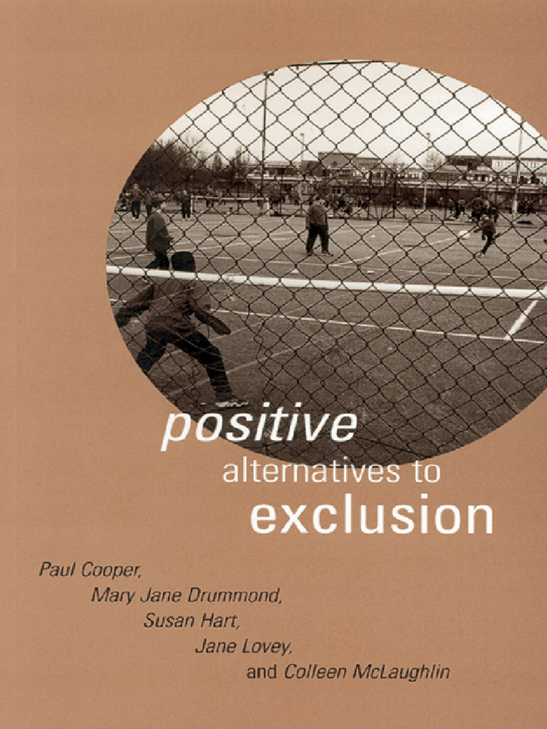 Positive Alternatives To Exclusion - Paul Cooper | PDF | Teachers ...