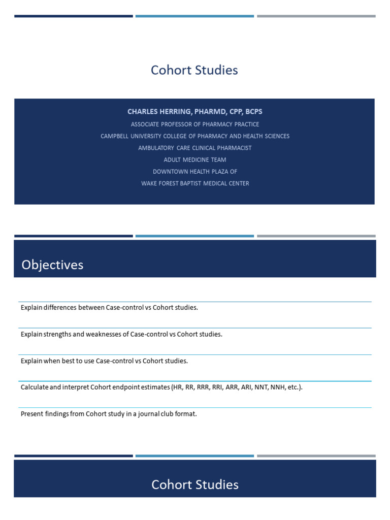 Cohort STUDENT QUESTIONS v2-18-24 | PDF | Relative Risk | Cohort Study
