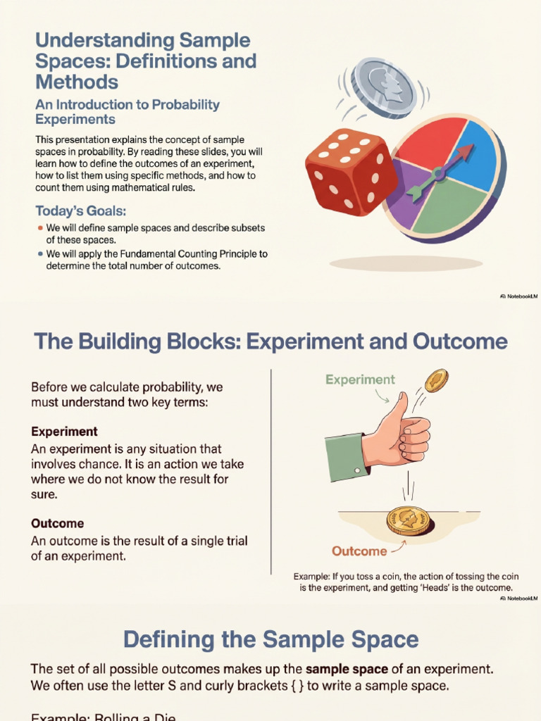 Probability Sample Spaces and Counting | PDF