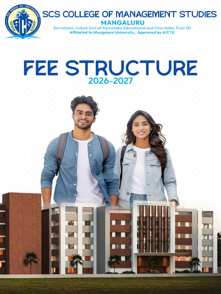 Scs - Management - Fee 2026-27 | PDF