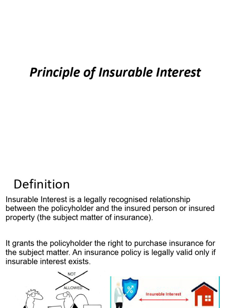 Insurable Interest | PDF