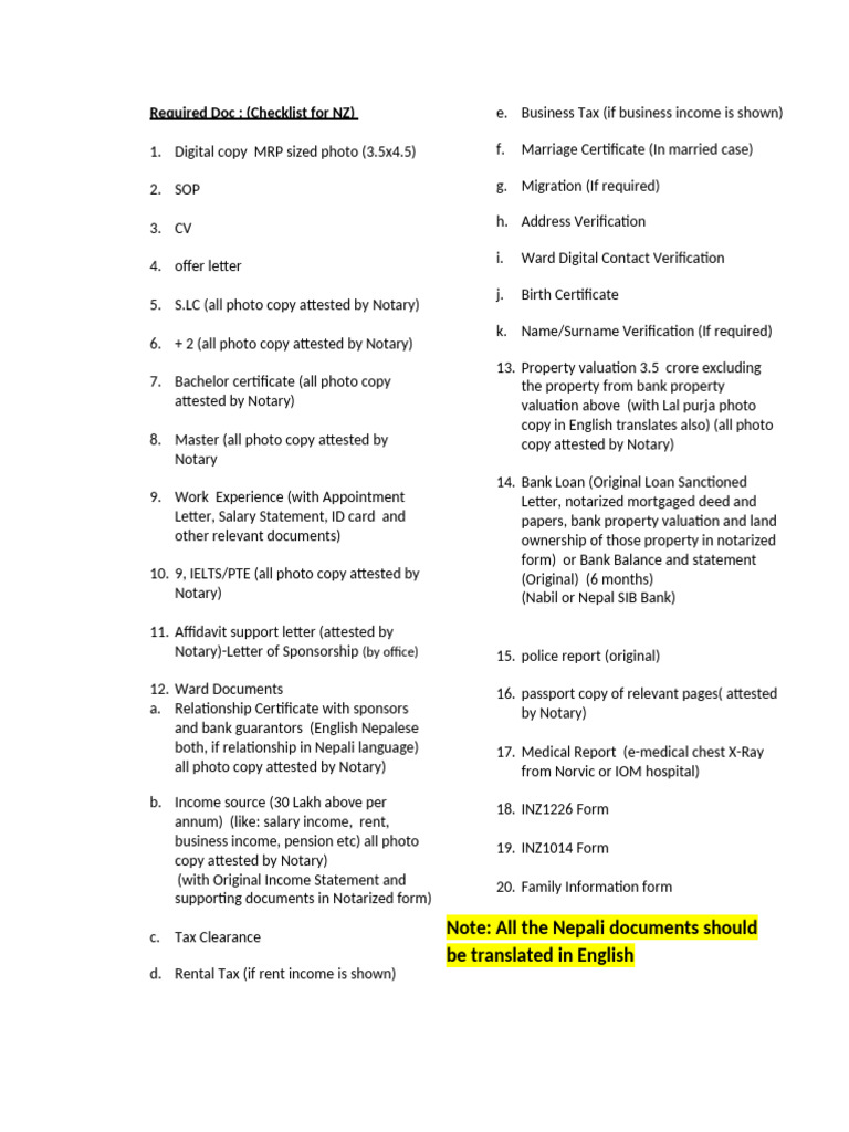 Documents Checklist - AgentConnect | PDF | Notary Public | Civil Law ...