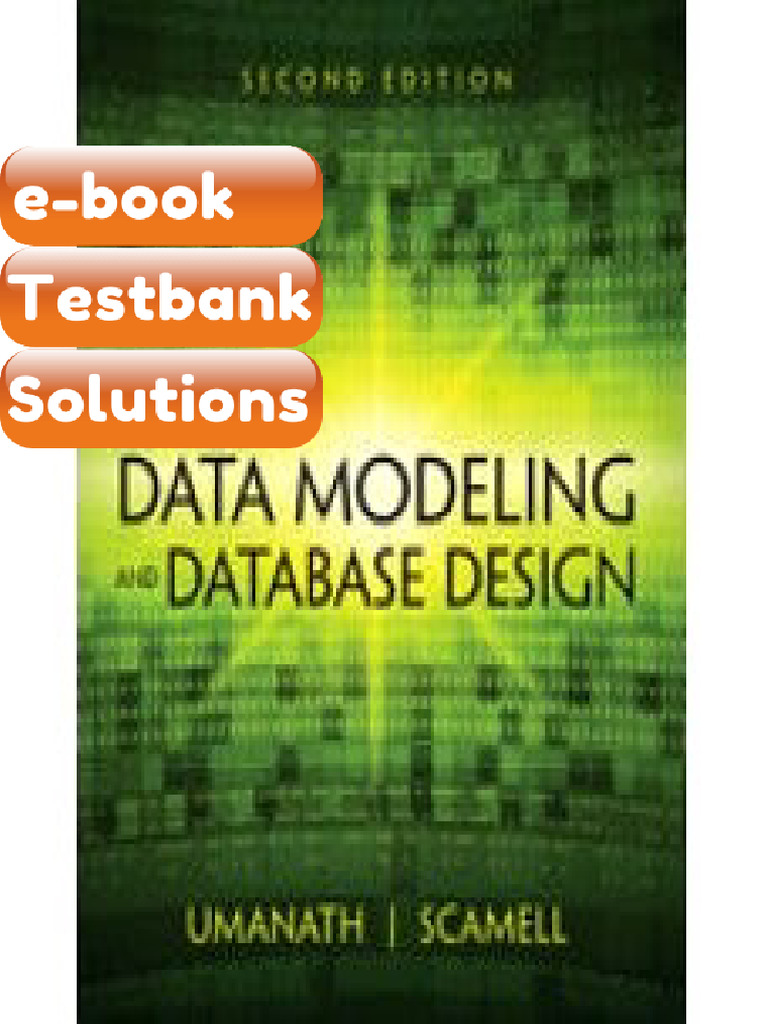 Testbank Data Modeling and Database Design 2nd Edition Fast Download ...