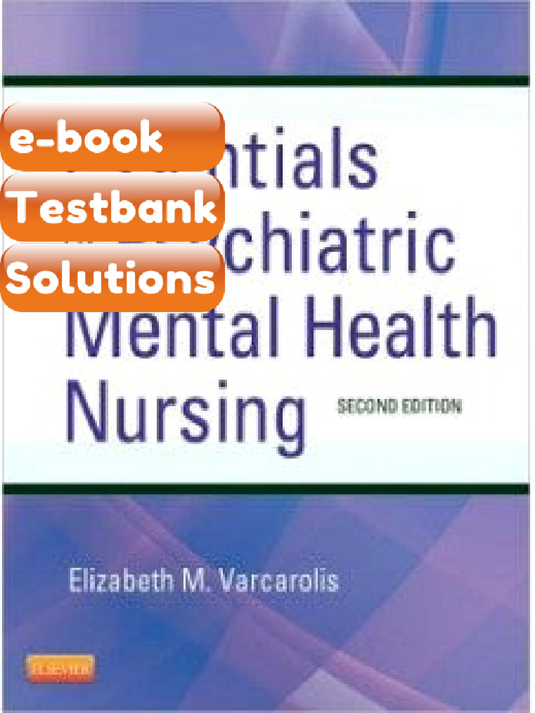 Testbank Essentials of Psychiatric Mental Health Nursing 2nd Edition ...