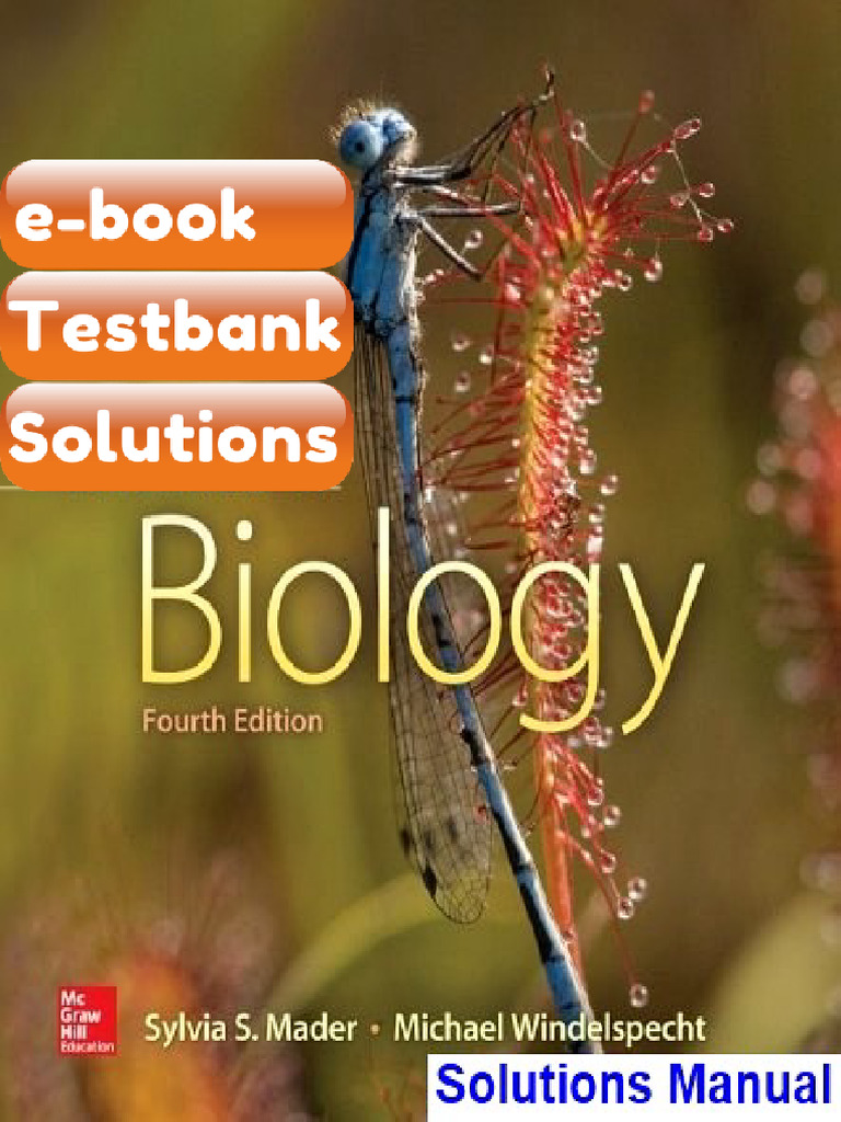 Testbank Essentials of Biology 4th Edition Mader Fast Download | PDF | Subscription Business ...