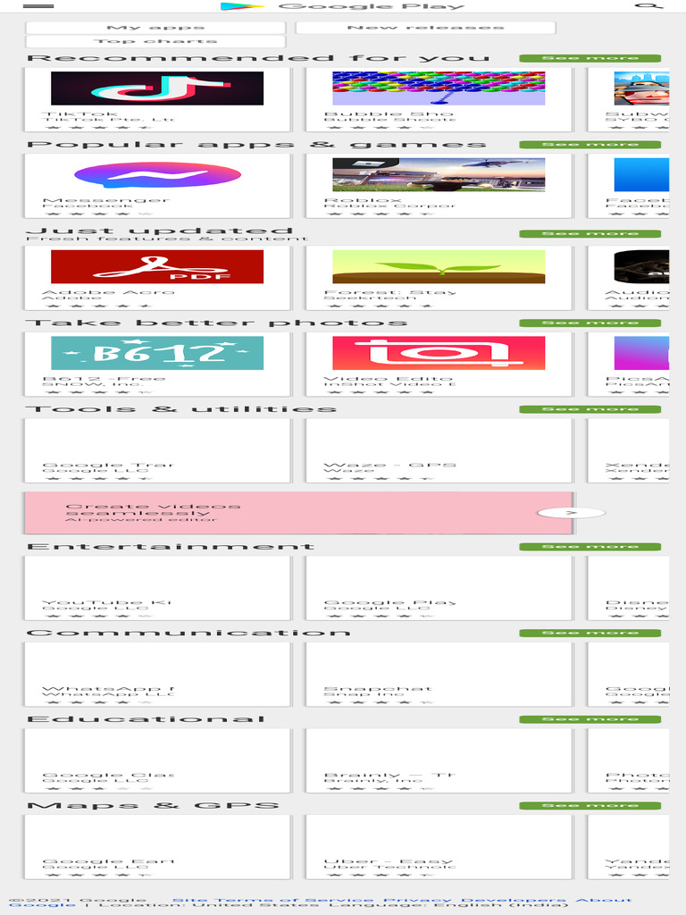 Android Apps on Google Play | PDF