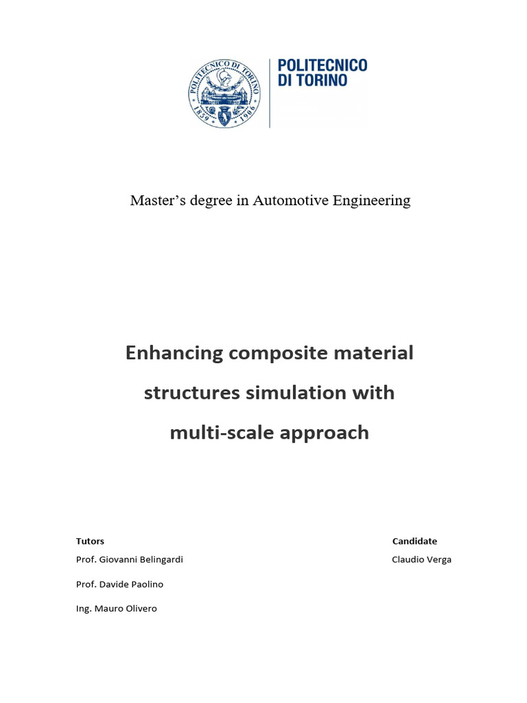 Advancing FEA Accurancy of Composite Material Structure With Digimat ...