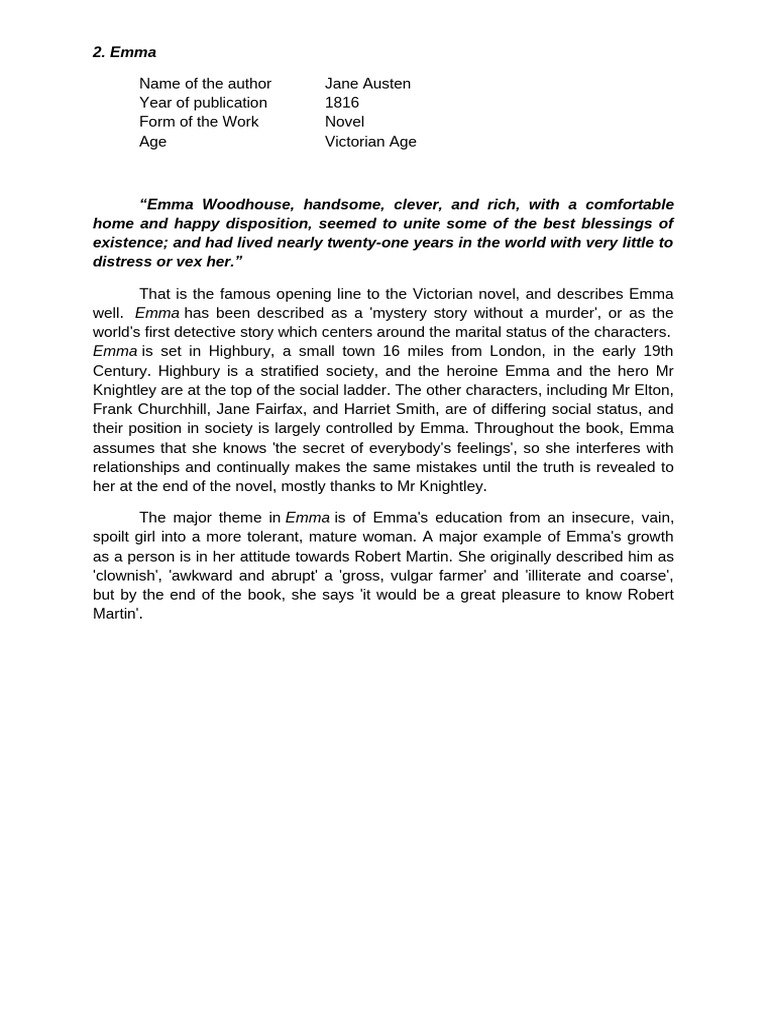 2. Emma | PDF