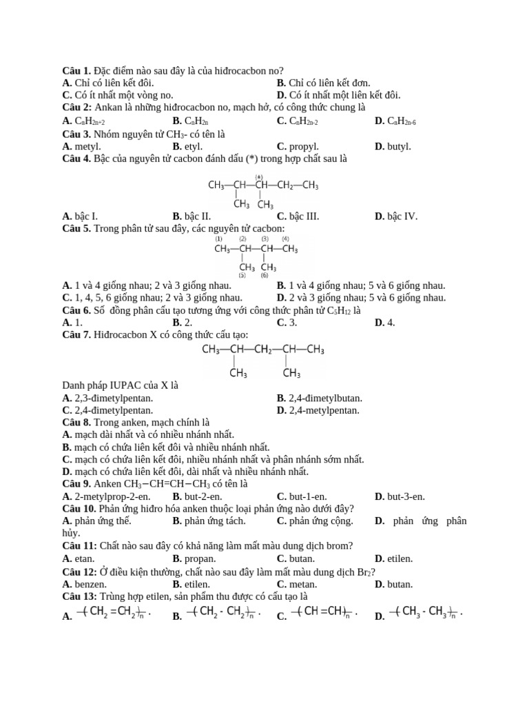 KT 1 Tiết TN | PDF