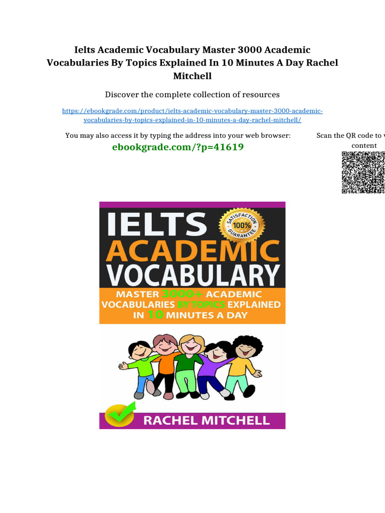 Ielts Academic Vocabulary Master 3000 Academic Vocabularies By Topics ...
