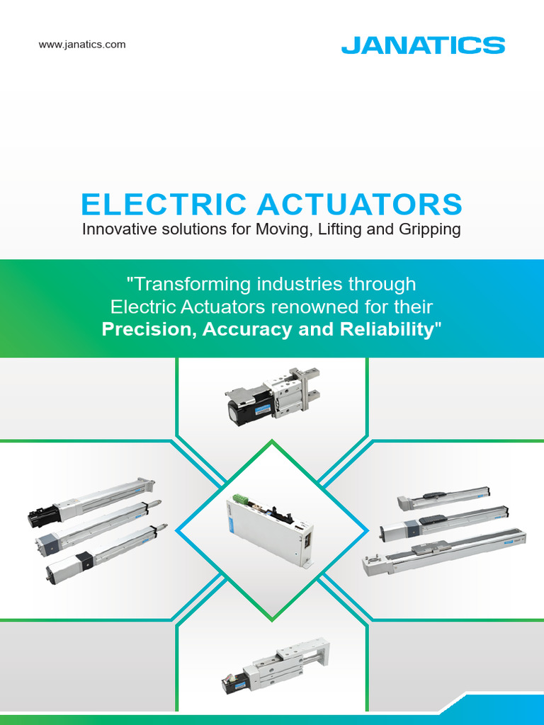 Janatics Electric Actuators Products Brochure | PDF | Actuator ...