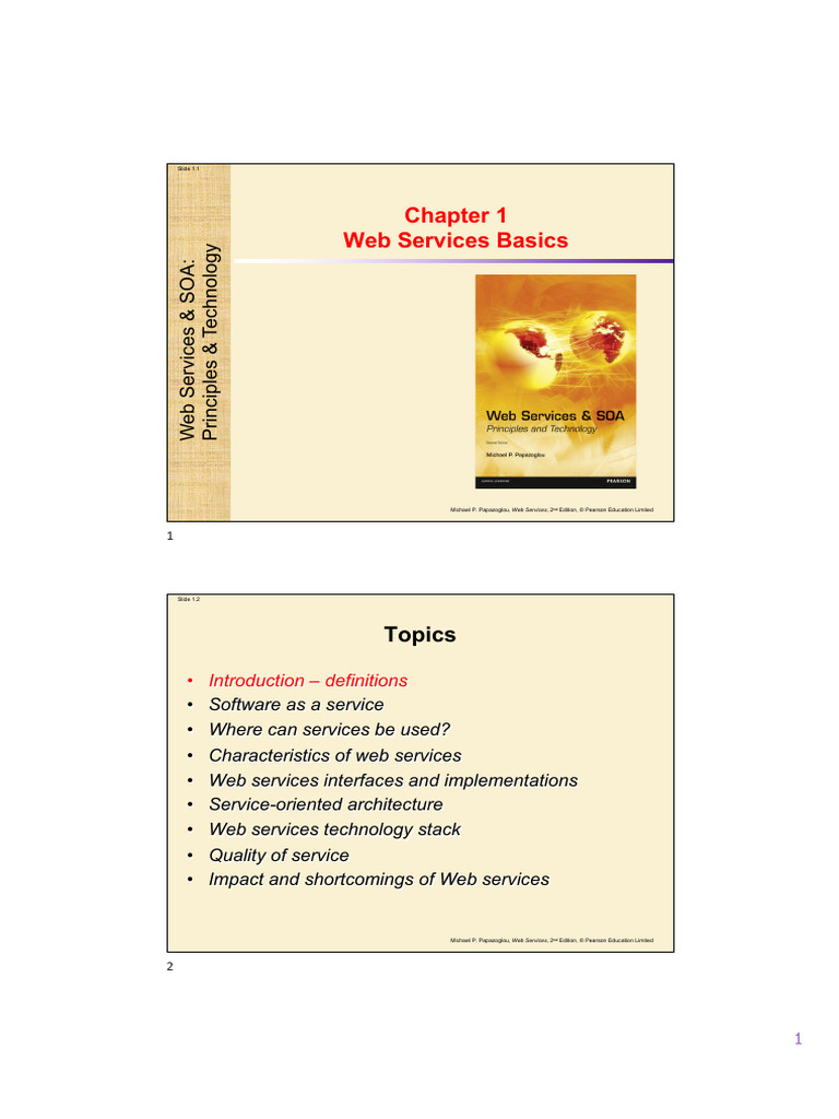 01_Web Services Basics | PDF | Service Oriented Architecture | Web Service