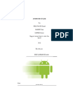 Rapport Android Jee