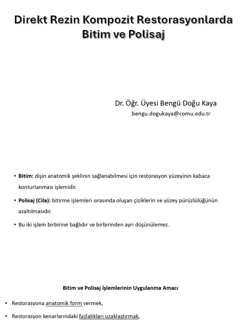 Bitim Ve Polisaj 24 Aralık | PDF