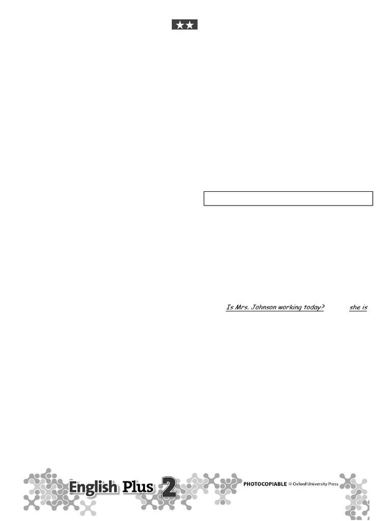 Unit 2 Standard Test b | PDF | Phrase | Telephone