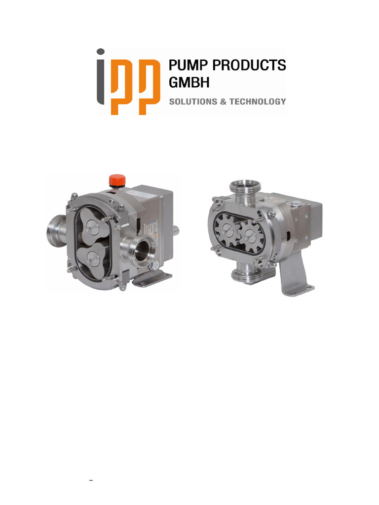 Operating Instructions English | PDF | Pump | Valve