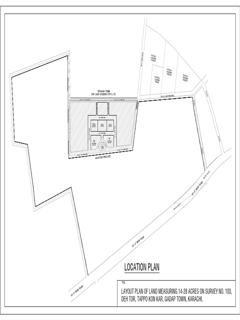Commander Enclave Location Plan | PDF