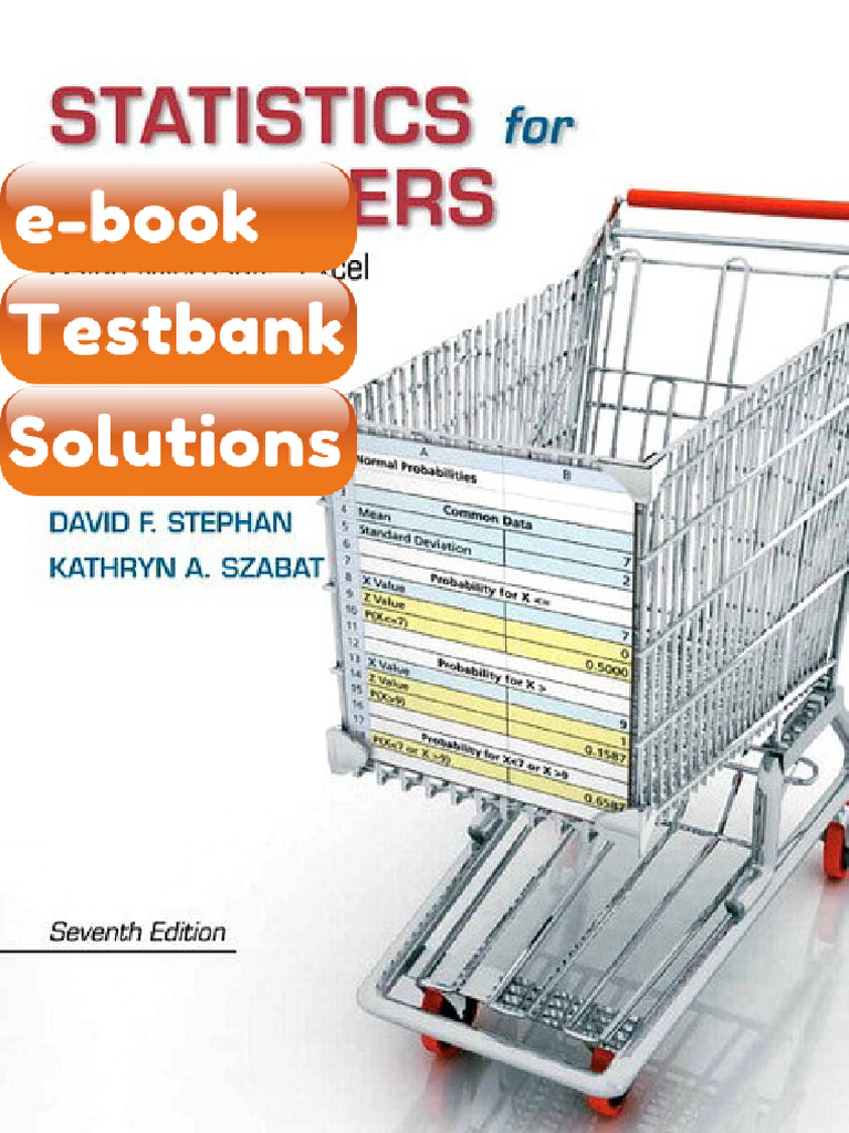 Testbank Statistics for Managers Using Microsoft Excel 7E 7th Edition ...