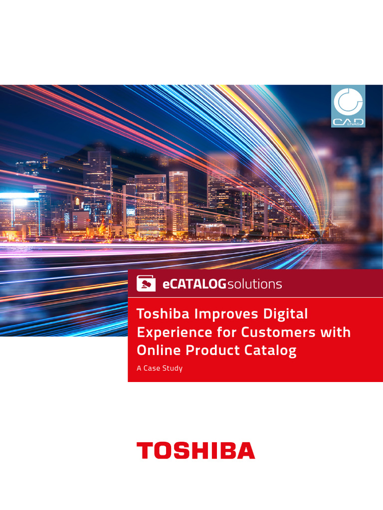 ECATALOGsolutions Toshiba Success Story En | PDF | Computer Aided ...