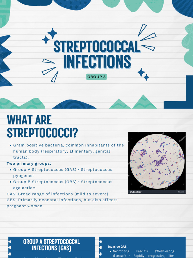 02 - Streptococcal Infections - Group 3 | PDF | Streptococcus | Medicine