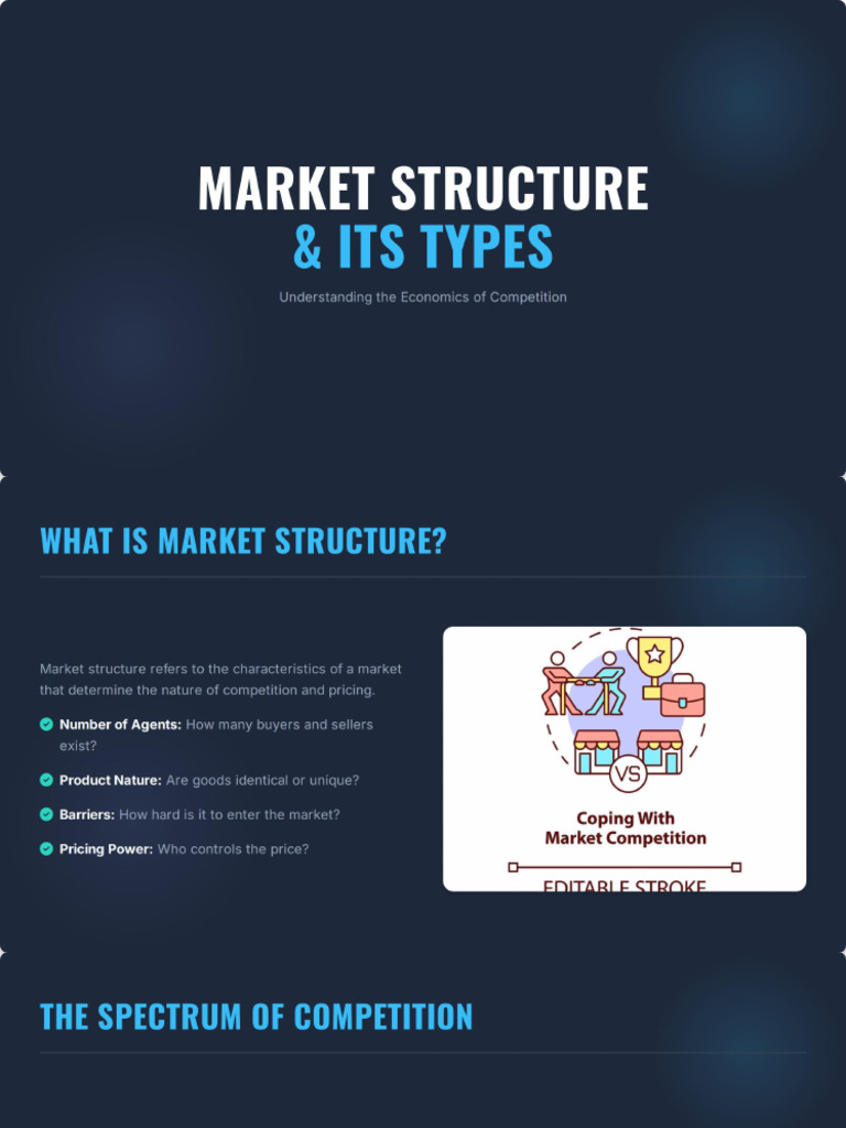 Market Structure & Its Types | PDF