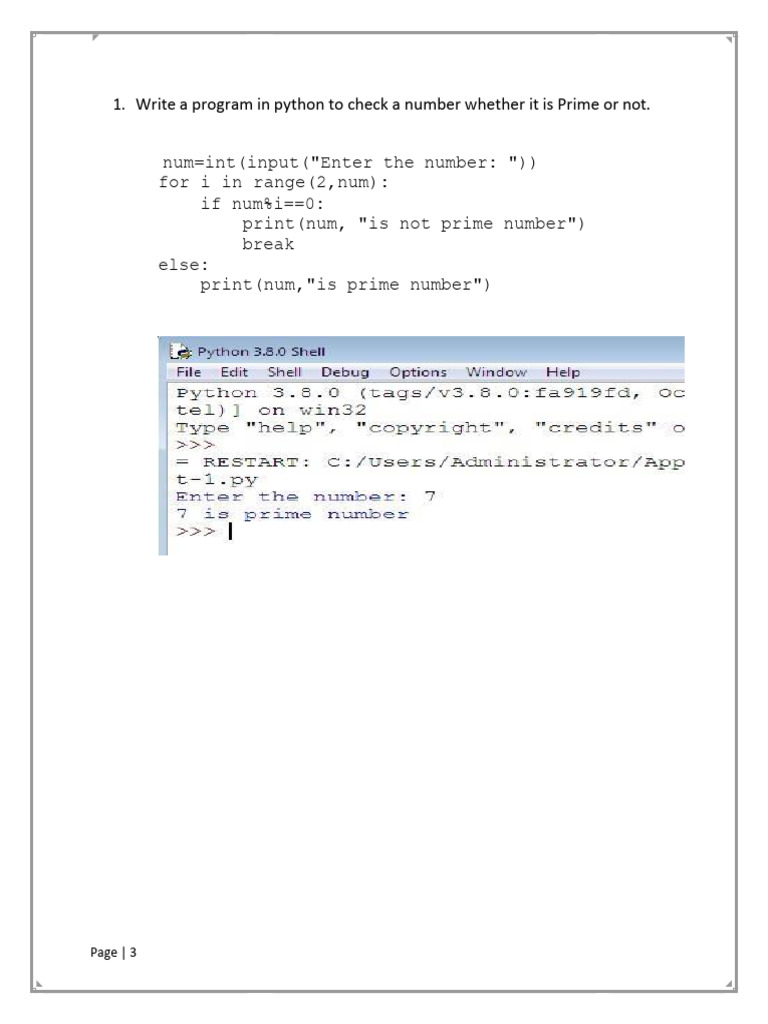 Practical Programs CS 083 XII 2026 | PDF