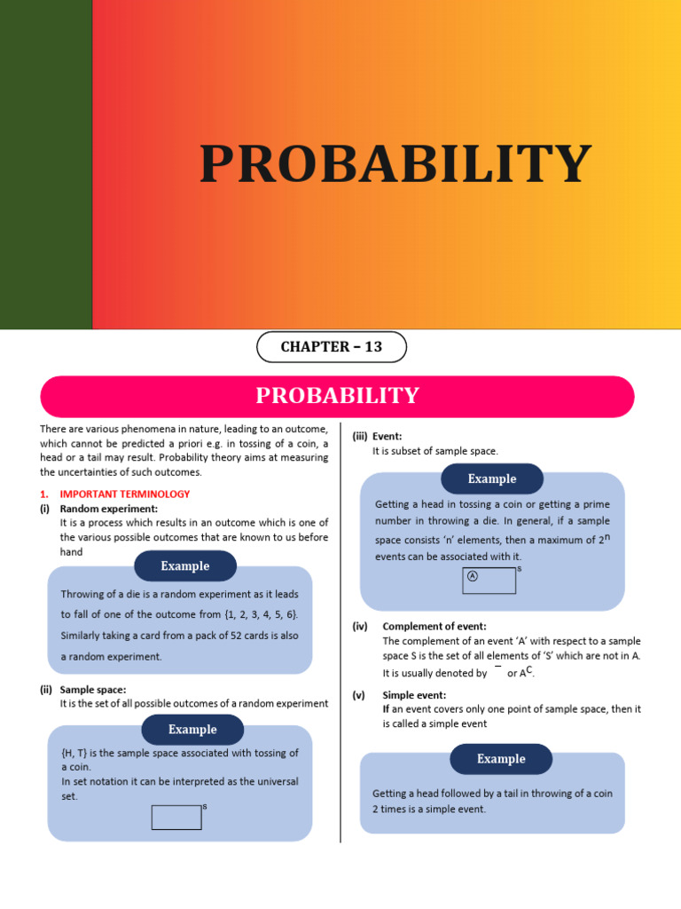 Selfstudys Com File (11) | PDF | Probability Theory | Probability