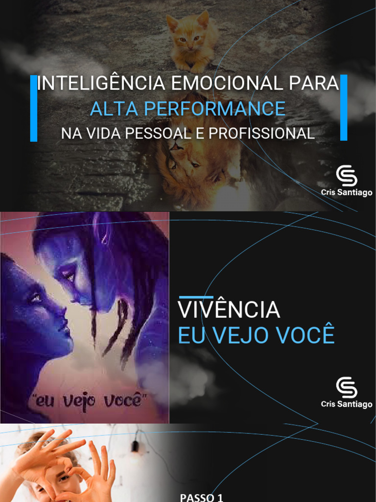 Palestra - Inteligência Emocional e Alta Performance Na Vida Pessoal e ...