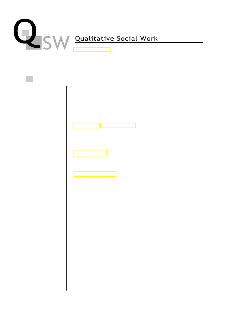 Pryce | PDF | Qualitative Research | Social Work