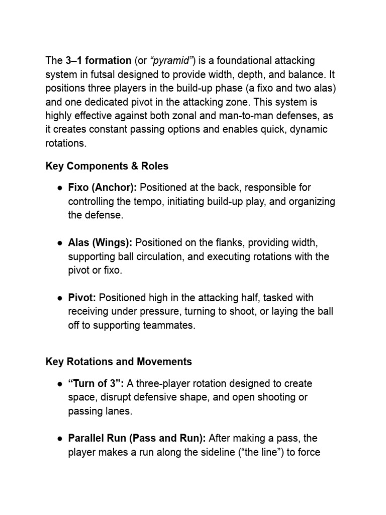 31 Formation 1 | PDF