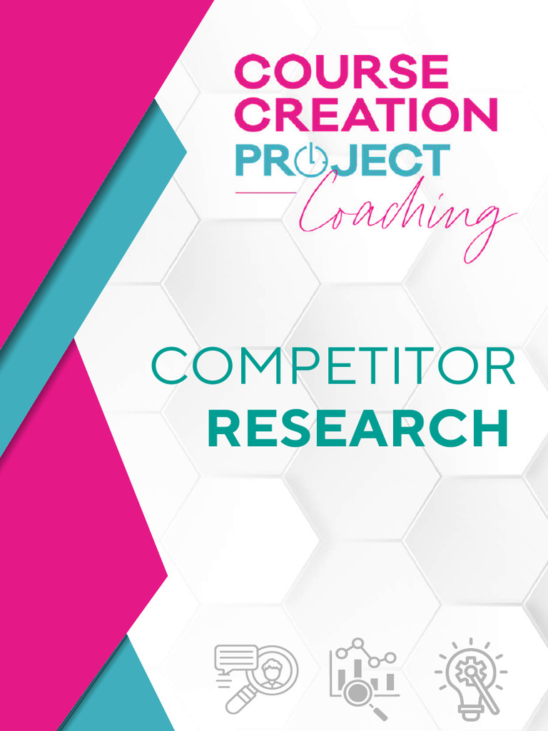 Competitor Research Worksheet | PDF