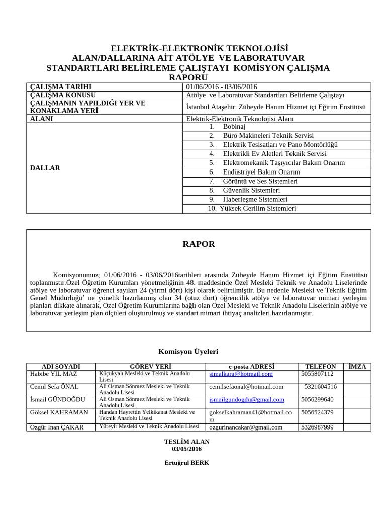 RAPOR | PDF