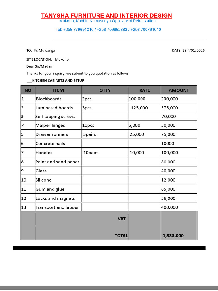 Quotation PR | PDF