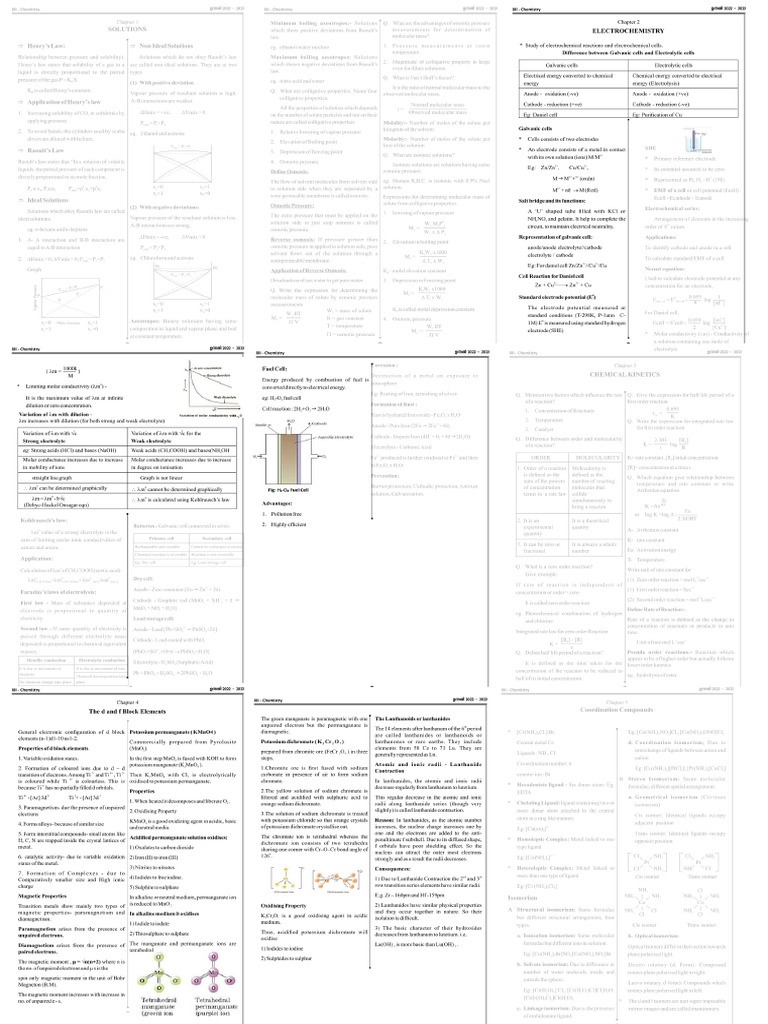 Plus Two Chemistry Short Micro - PDF - 20260208 - 133116 - 0000 | PDF