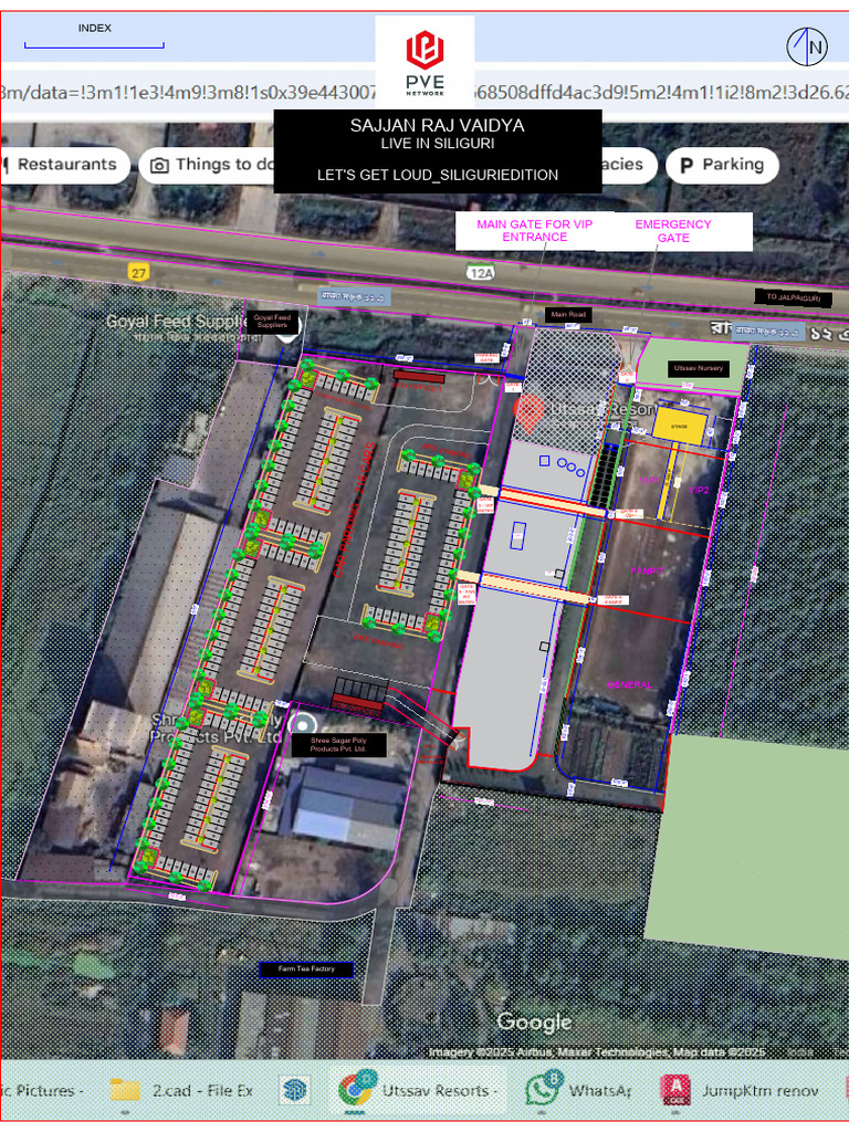SRV - Siliguri - Planning and Layout With Map-PVE | PDF
