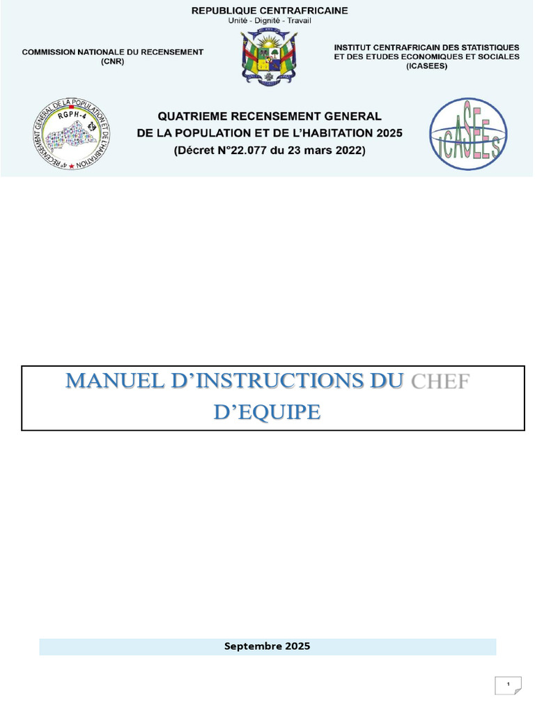 Manuel Ce - rgph4 - 03 10 25 | PDF | Recensement